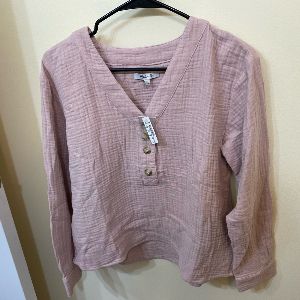 Madewell Lightspin Evert Top